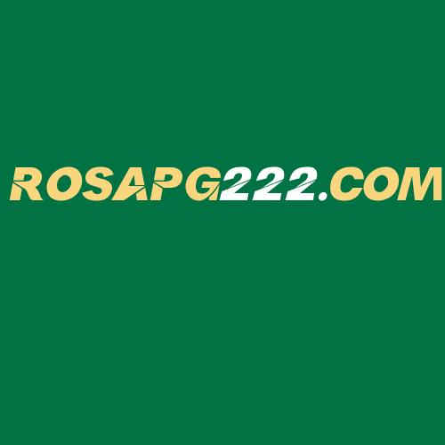 Logo da ROSAPG222