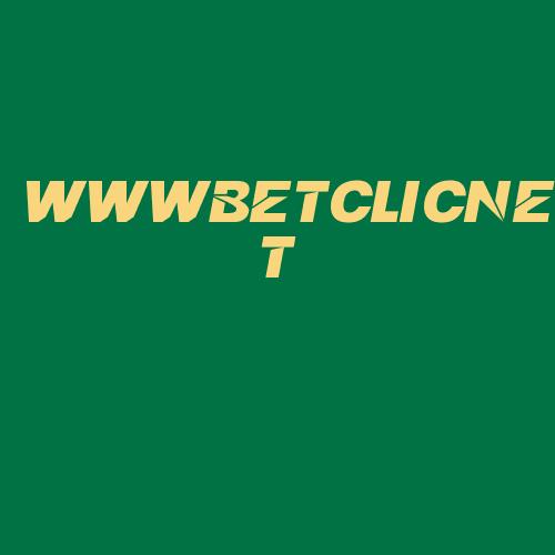 Logo da WWWBETCLICNET